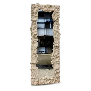 Burro Mirror - Glossy Ivory